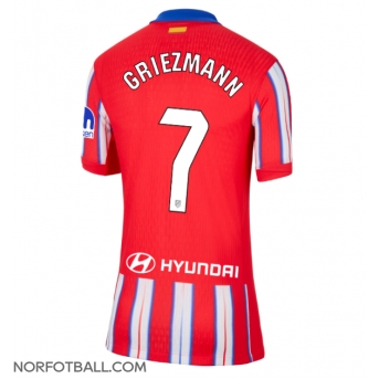 Billige Fotballdrakt Atletico Madrid Antoine Griezmann #7 Replika Hjemmedrakt Dame 2024-25 Kortermet